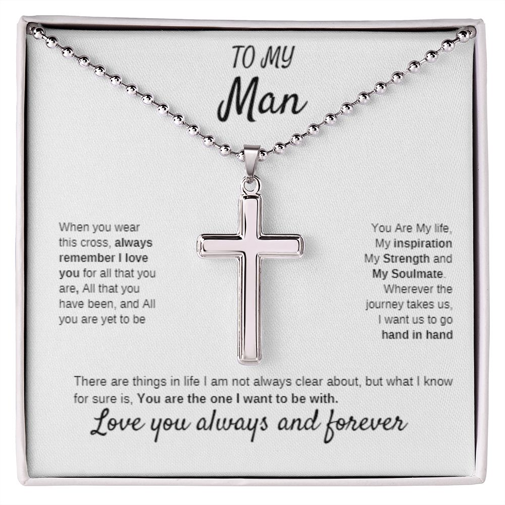 New Product!  Beautiful Cross Necklace for Husband