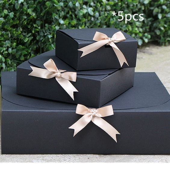 Elegant Boxes Square, Black | for Sweaters, High Heel shoes