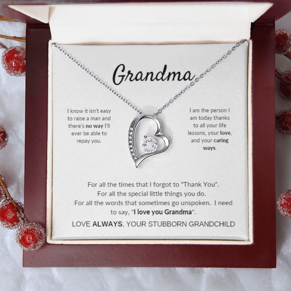  Forever Love Necklace | Grandma | Loving message