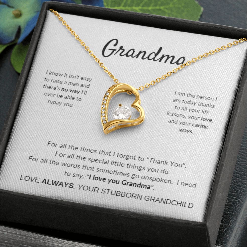  Forever Love Necklace | Grandma | Loving message